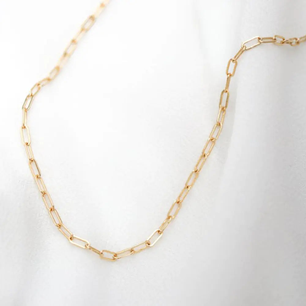 eManco 316L Titanium Steel Chain Necklace for Women
